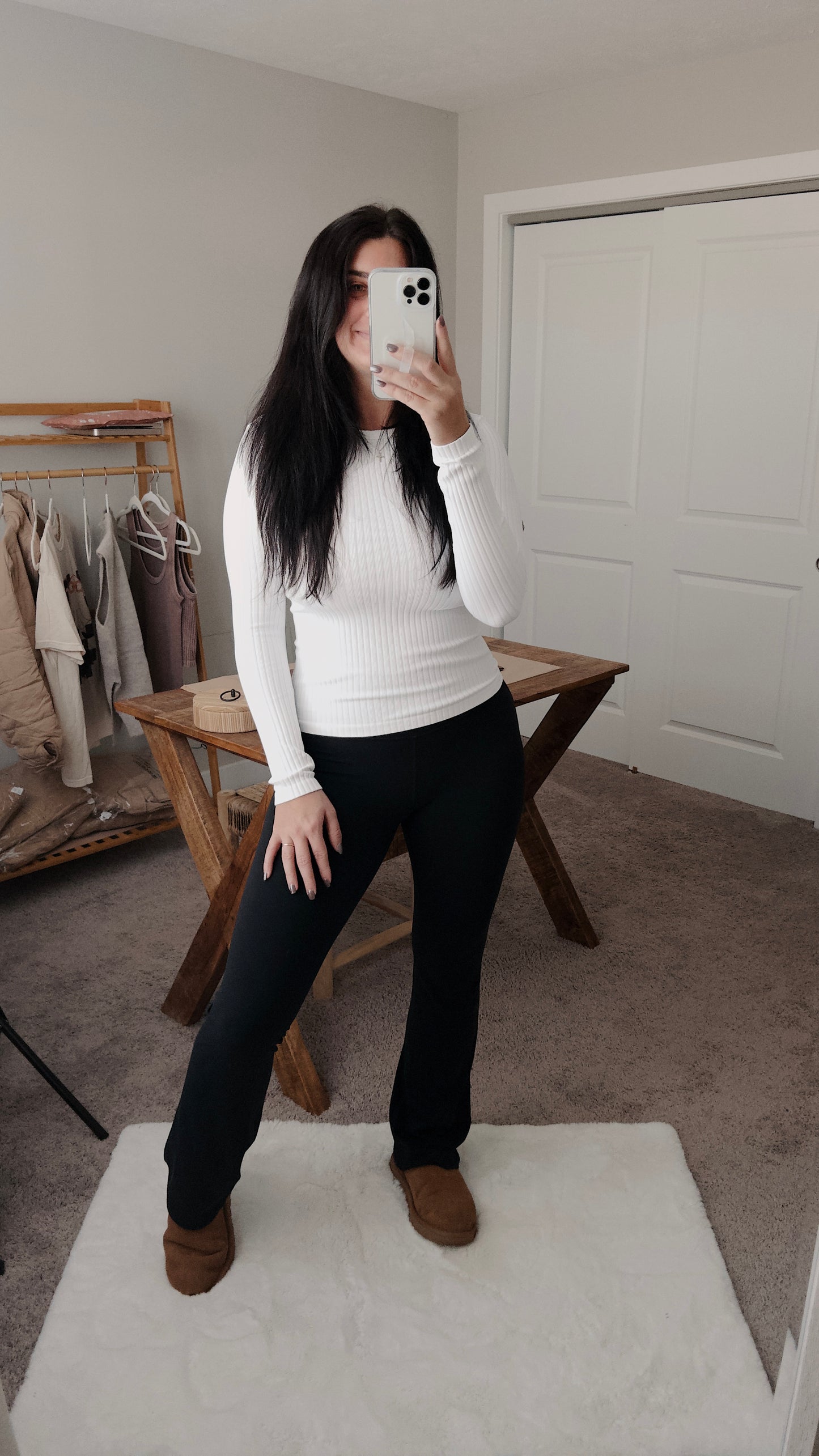 Wide Ribbed Long Sleeve