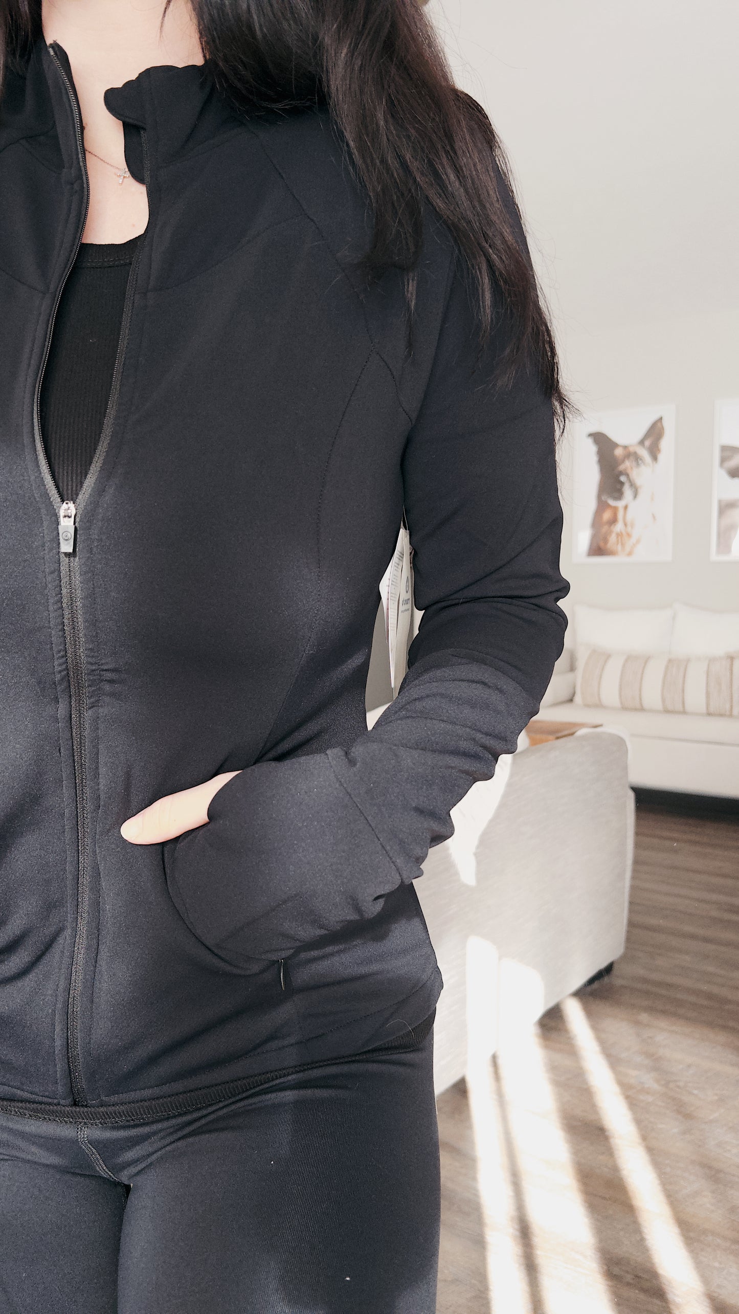 Athleisure Jacket - Black