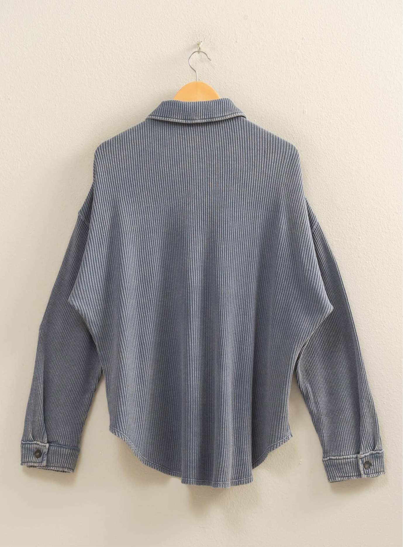 Blue Haven Waffle Shacket