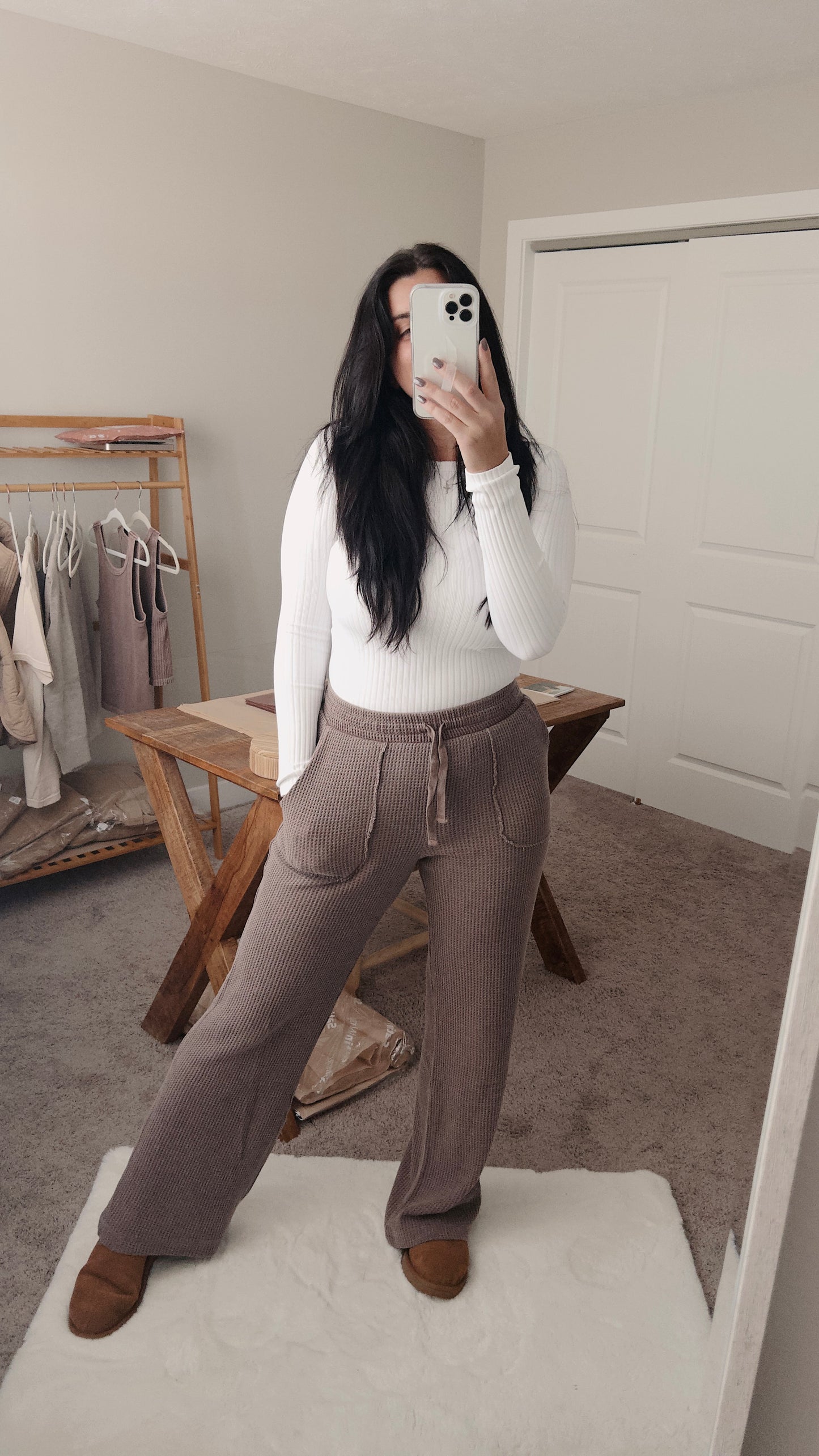 Wide Ribbed Long Sleeve