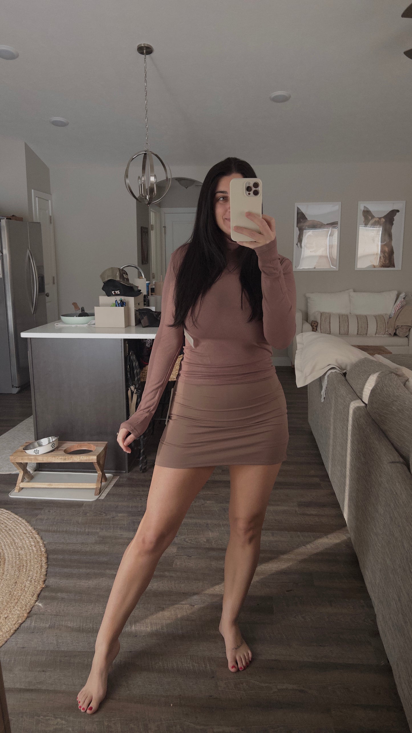 Crossover Active Skort - Deep Taupe (LAST ONE)