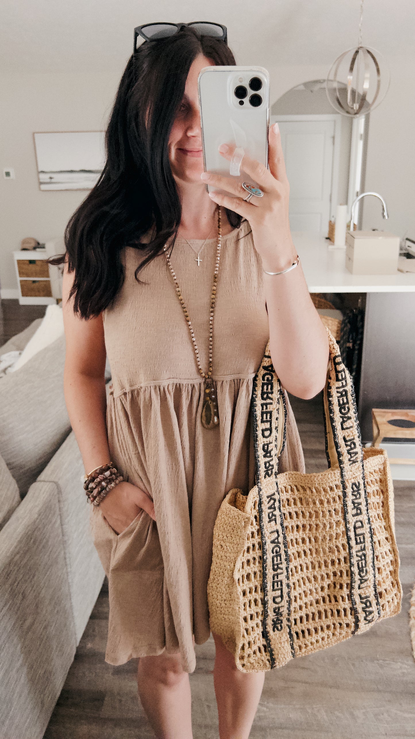 Sunday Sundress - Sand