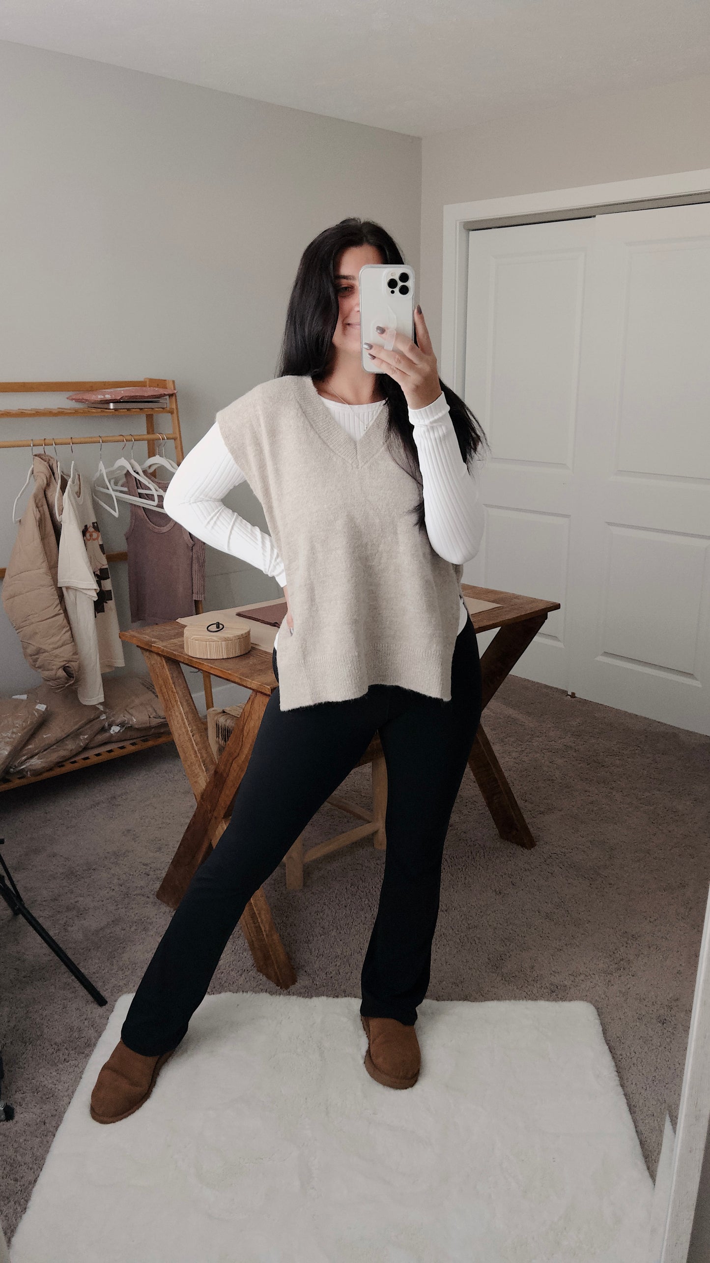 Wide Ribbed Long Sleeve