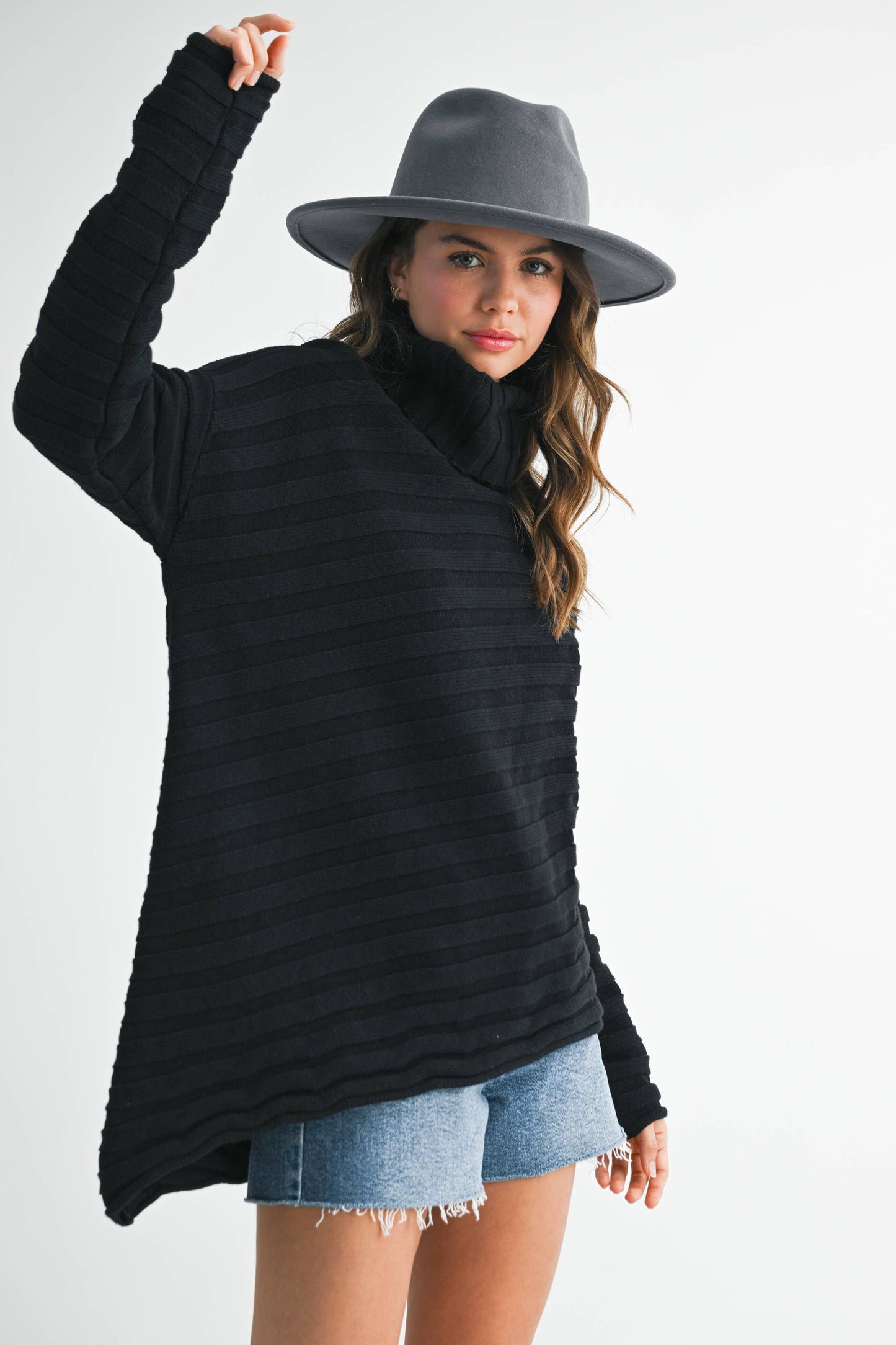 Driftwood Turtleneck