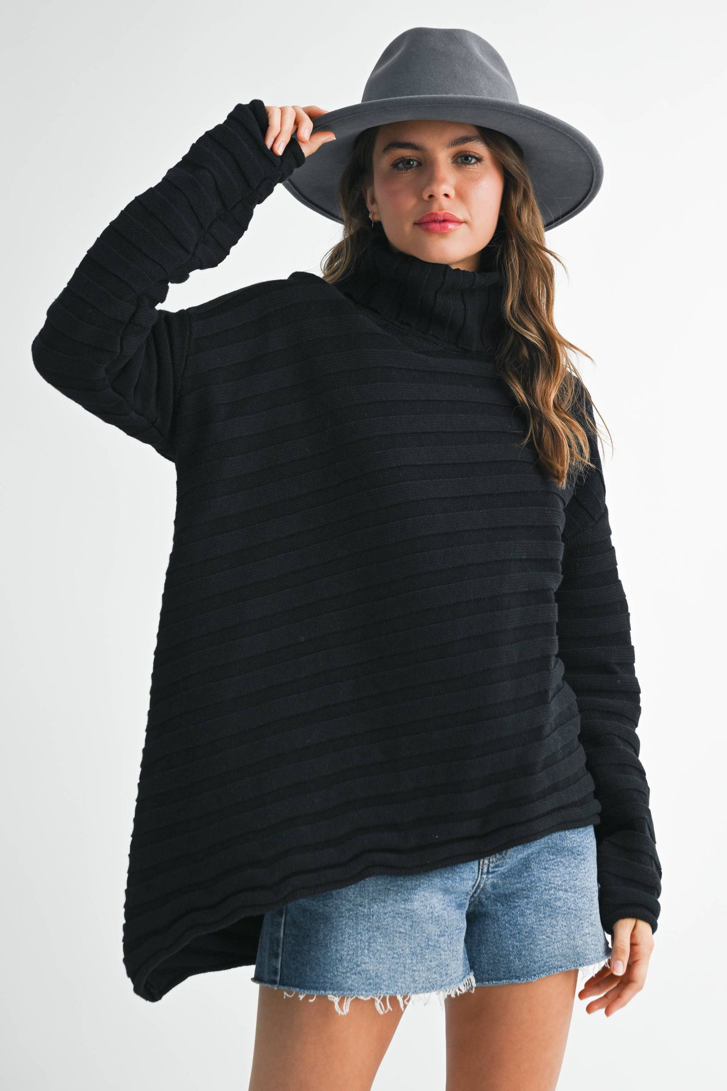 Driftwood Turtleneck