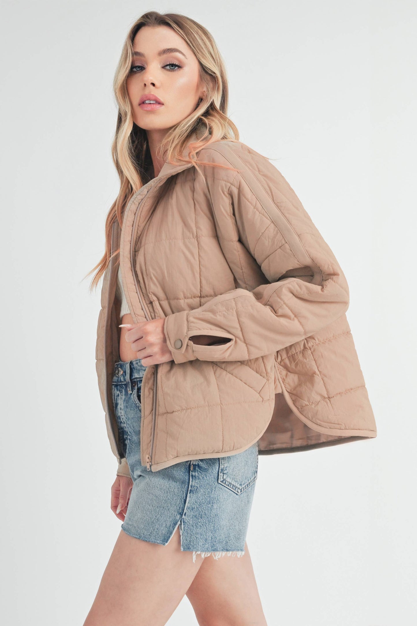 Quilted Puffer Jacket