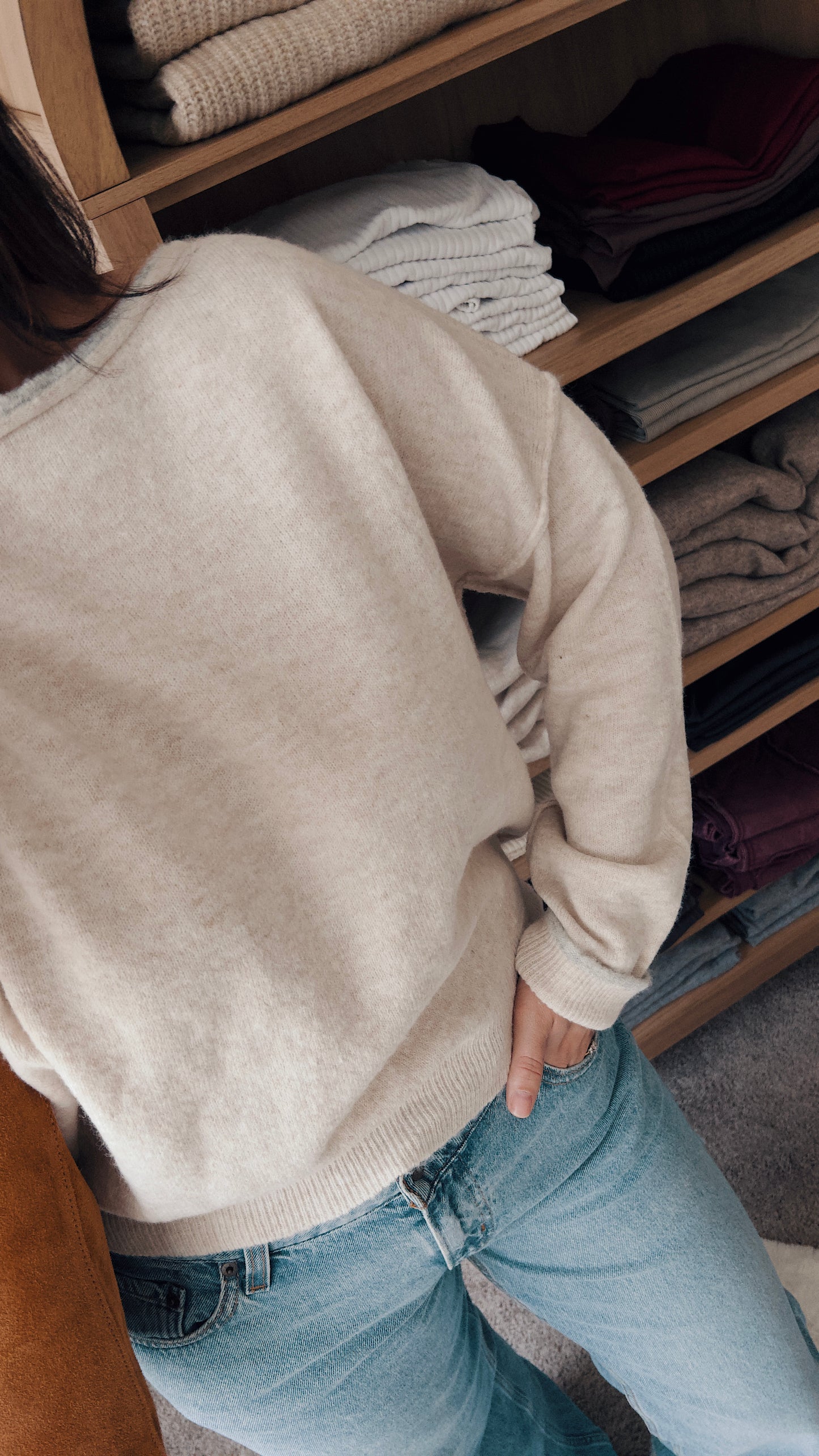 Heathered Knit Sweater (2 colors)