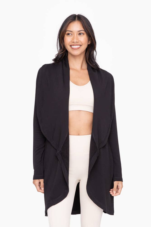 Elevated Fleece-Lined Cardigan