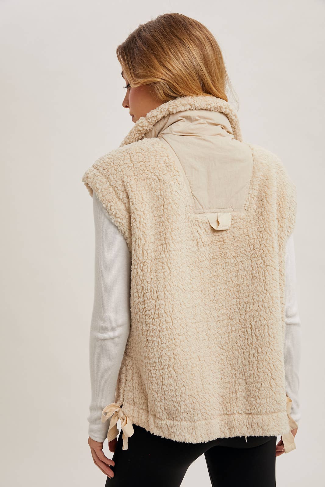 Button Down Sherpa Vest (2 colors)