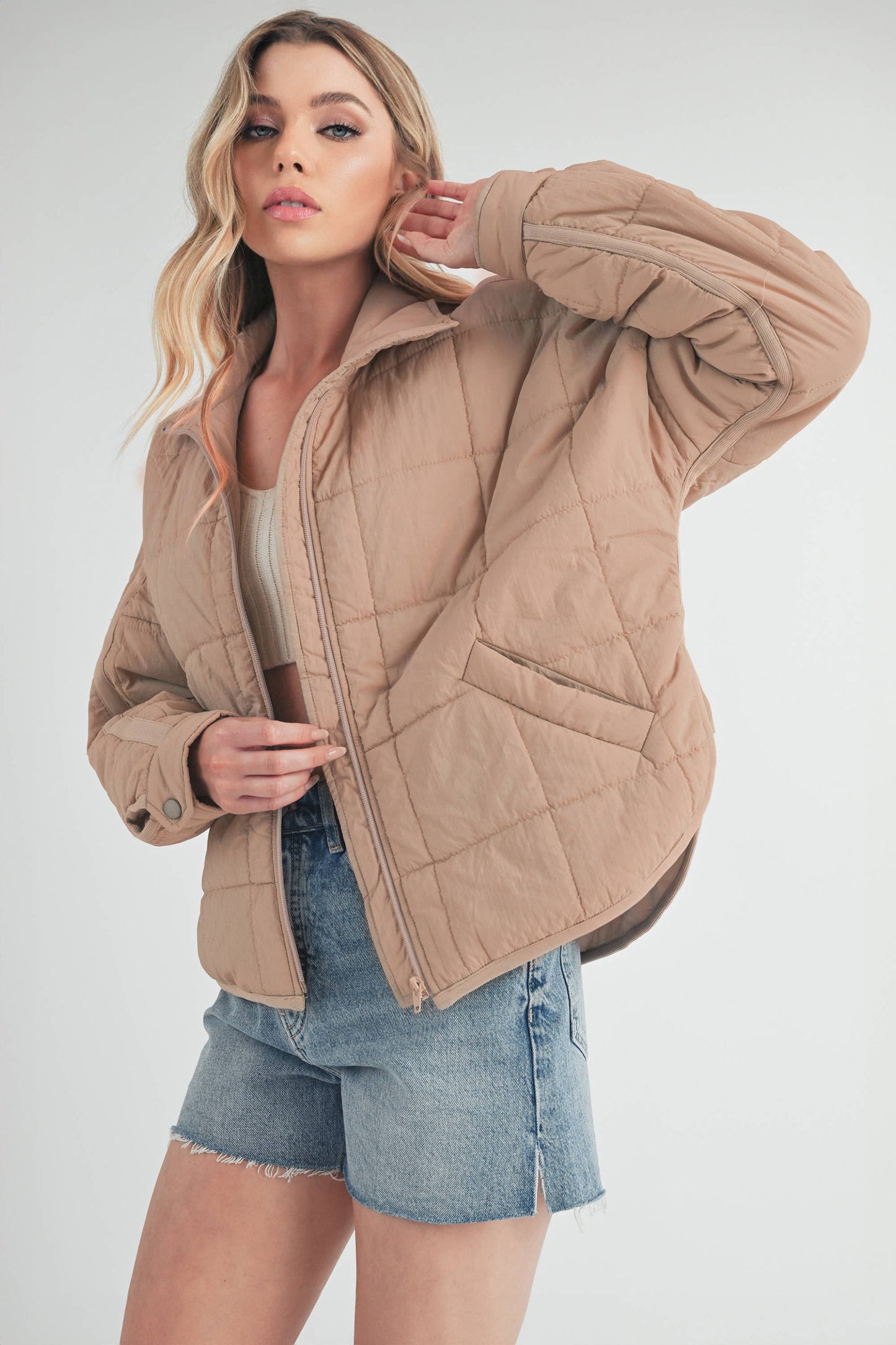 Quilted Puffer Jacket