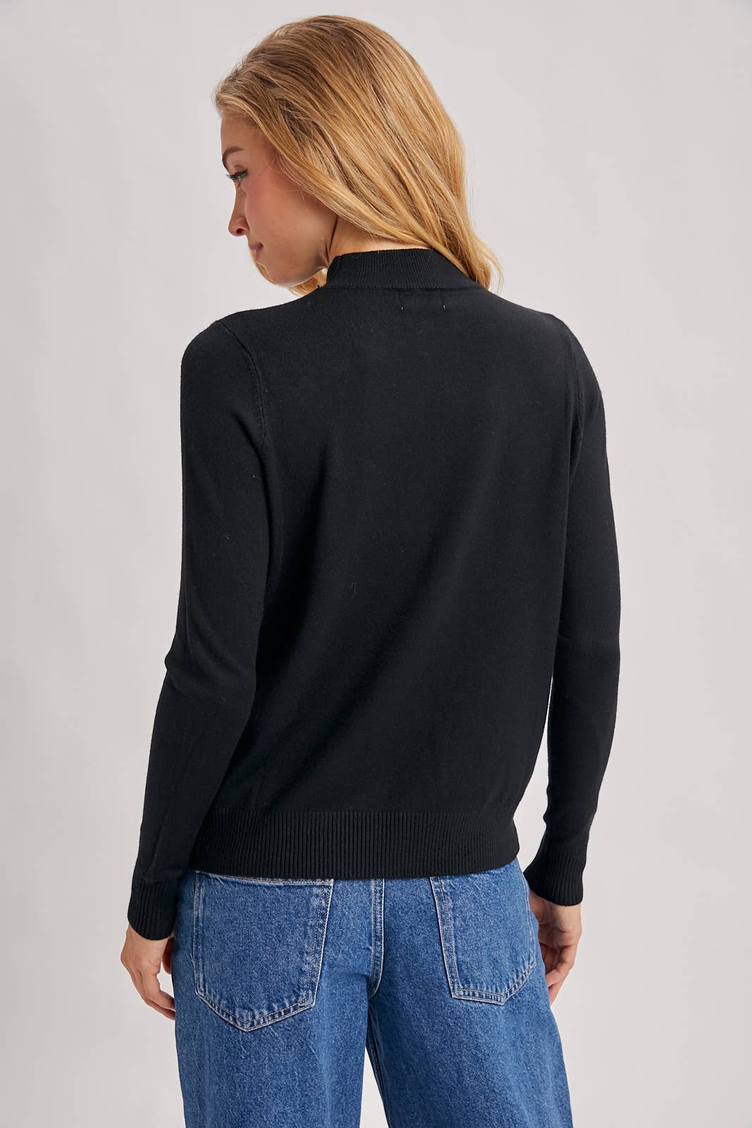 Noel Knit Long Sleeve (Black)
