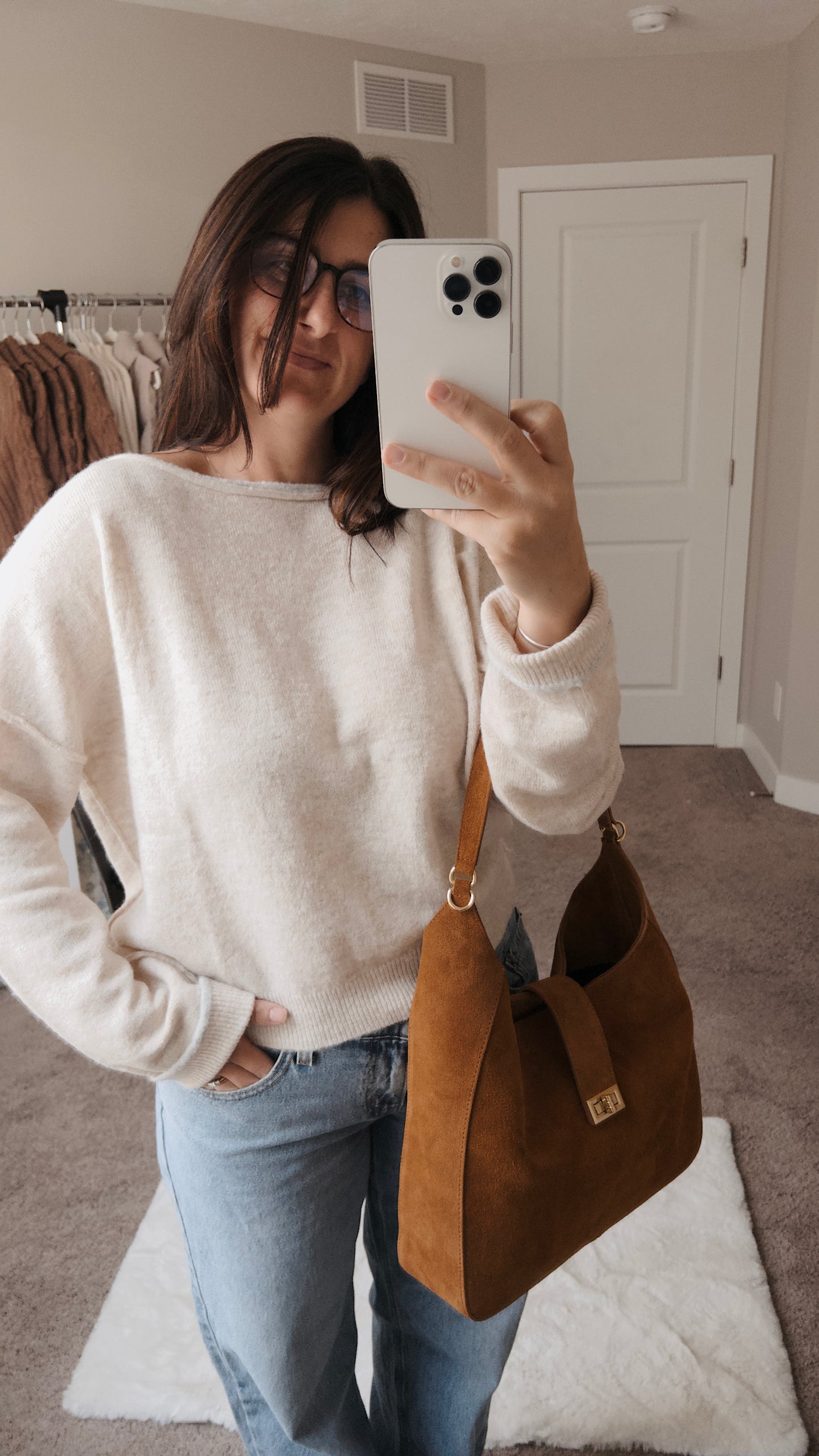 Heathered Knit Sweater (2 colors)