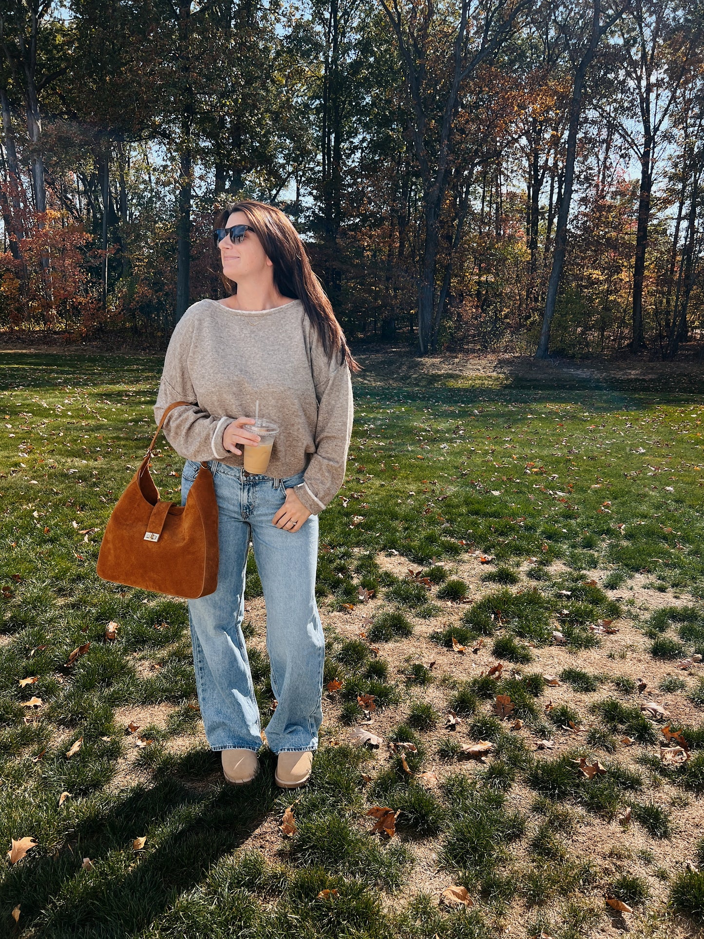 Heathered Knit Sweater (2 colors)