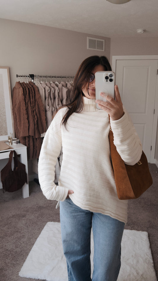 Driftwood Turtleneck