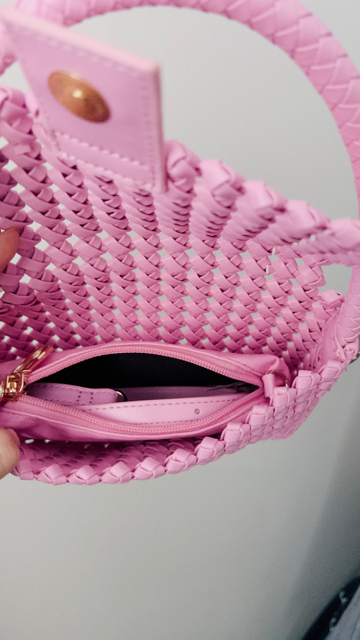 Woven Shoulder Bag