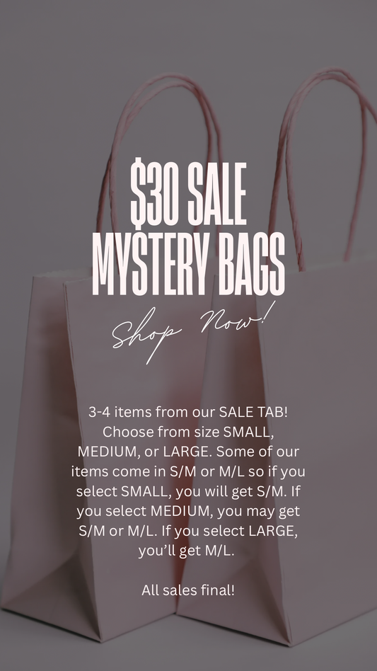 $30 SALE Mystery Bag